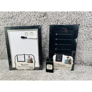 Quartet Magnetic Dry Erase Board 11x14 & Chalkboard Weekly Calendar 8x14 & Chalk